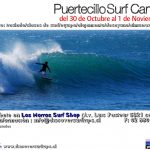Surf camp 9 a 11 de octubre.
