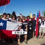 EQUIPO DE CHILE EN CEREMONIA INAUGURAL
